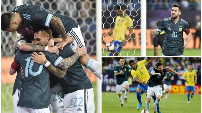 Argjentina mposht Brazilin, vendos goli i Lionel Messit