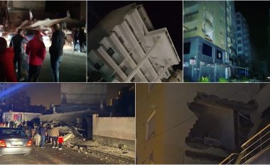 Tërmeti i fuqishëm, pamje që tregojnë dëmet që ka shkaktuar në Durrës - raportohet edhe për të lënduar