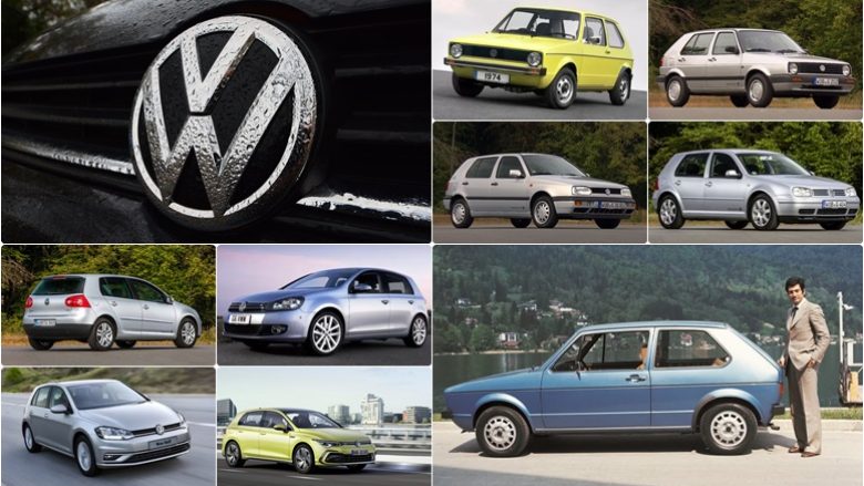 Gjithçka filloi me serinë e parë, që ishte dizajnuar nga një italian: Një histori e evoluimit të Volkswagen Golf – që nga seria 1 deri 8
