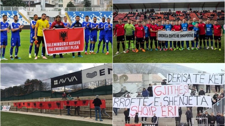 Mesazhet solidarizuese për Shqipërinë në ndeshjet e DigitAlb Kupës së Kosovës