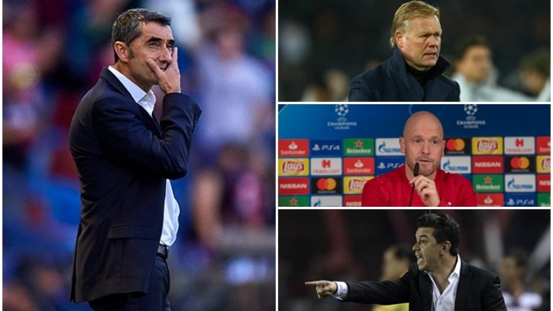 Tre emrat që janë bërë hije e Ernesto Valverdes – klubi po e vlerëson shkarkimin e trajnerit
