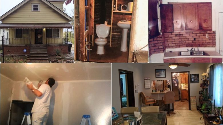 Me paratë e aksidentit bleu një shtëpi të braktisur për 1500 dollarë – i pastrehu që kaloi 10 vjet duke e rinovuar, tregon se si duket tani ajo