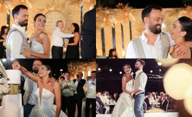 Jonida Vokshi zgjedh imazhet e dasmës dhe vjen me një dedikim emocional në ditëlindjen e 33-të të bashkëshortit të saj