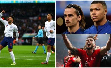 Anglia, Turqia, Franca dhe Çekia sigurojnë biletat për “EURO 2020”