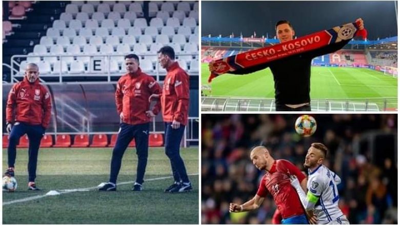 Ekskluzive: Gjokë Karaqi, tifozi nga Kosova që kishte fatin dhe pranoi dy bileta VIP nga trajneri i Çekisë