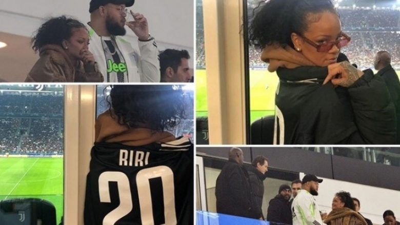 Juventusi shënon fitore, por vëmendja shkon te tifozja Rihanna në tribunat e stadiumit