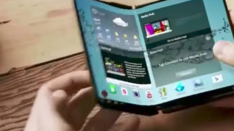 Patenta nga Samsung zbulon planet e kompanisë për një telefon me ekran të dyfishtë