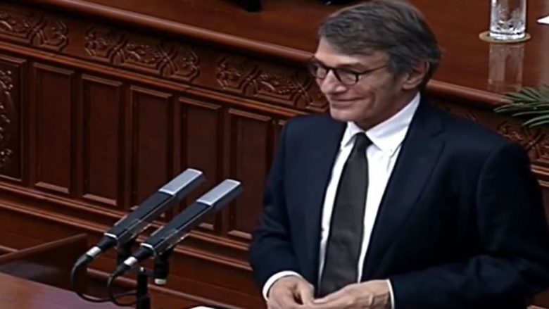 Sassoli: Procesi i bisedimeve për anëtarësim mes Maqedonisë së Veriut dhe BE-së duhet të fillojë