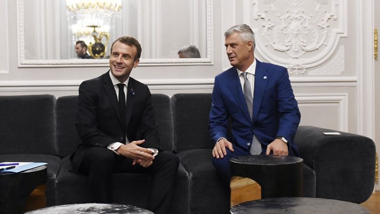 Thaçi i thotë presidentit Macron: Kosova e gatshme për marrëveshje paqësore me Serbinë