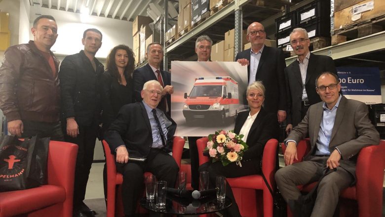 Fondacioni gjerman “Luftbrucke” dhuroi një autoambulancë për Malishevën