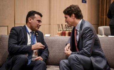 Zaev-Trudeau: Si aleatë në NATO do të angazhohemi për marrëdhënie më të forta miqësore dhe përforcim të lidhjeve ekonomike