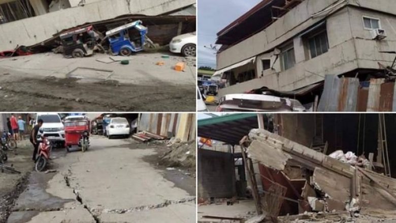 Tërmeti me magnitudë 6.8 ballesh godet Filipinet, pamjet kaotike në vend