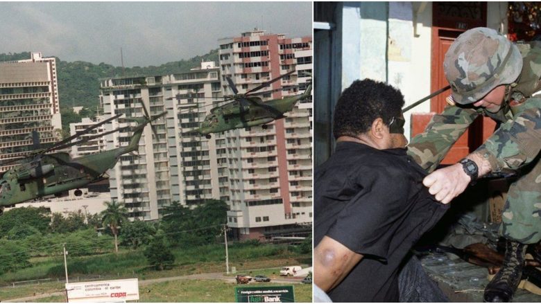 Kur trupat amerikane hynë në Panama në vitin 1989, për të rrëzuar drejtuesin e vendit që përballej me akuzat për trafik droge