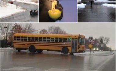 Gjysma e planetit është “ngrirë”, në SHBA autobusët po rrëshqasin nëpër rrugë – videoja nga Siberia në minus 50 gradë është e mbresëlënëse