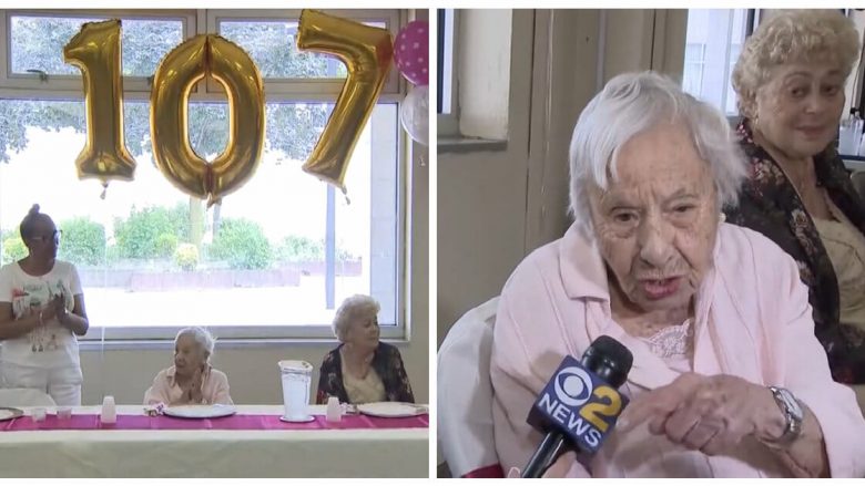 Gruaja që festoi 107-vjetorin e lindjes tregon “sekretin e saj për një jetë të gjatë”: Nuk u martova asnjëherë