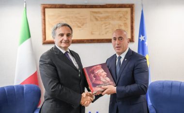 Haradinaj priti në takim lamtumirës ambasadorin e Italisë në Kosovë, Piero Cristoforo Sardi