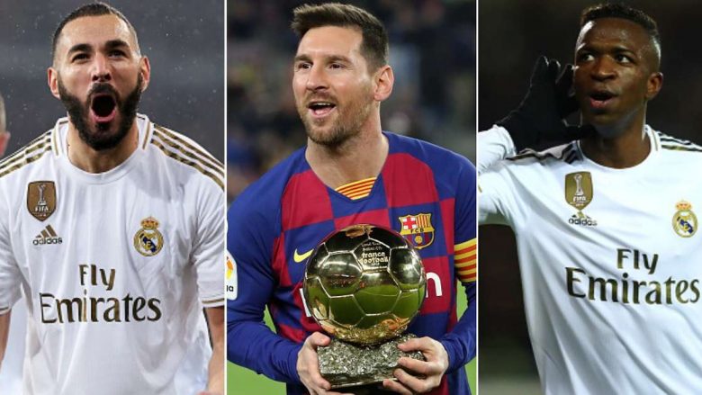 Dhjetë lojtarët më të vlefshëm që do të jenë në fushë në ndeshjen Barcelona – Real Madrid