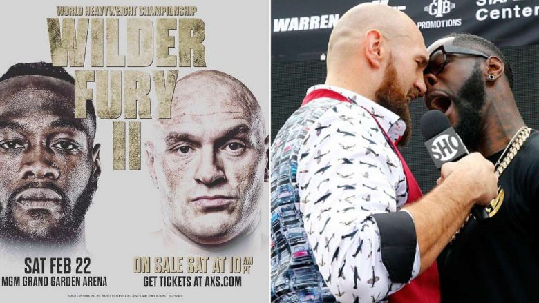 Zyrtare: Deontay Wilder dhe Tyson Fury do të përballen më 22 shkurt 2020