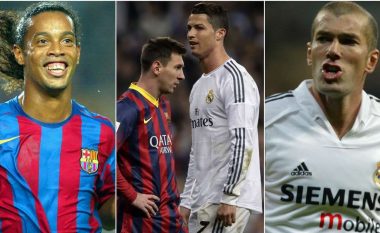 El Clasico: 20 lojtarët më të mirë nga Barcelona dhe Real Madridi që kanë luajtur nga viti 2000