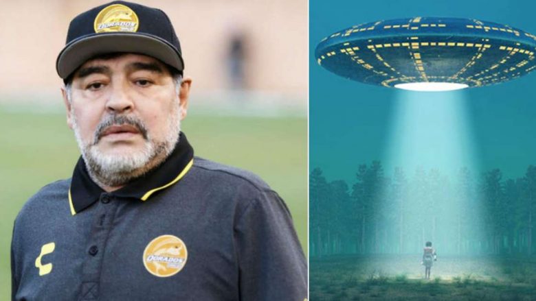 Diego Maradona pretendon se ishte rrëmbyer nga UFO-t dhe se humbi virgjërinë në moshën 13 vjeç