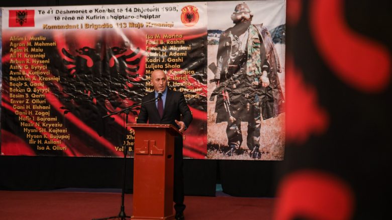 Haradinaj: Vuçiq nuk mund ta mohojë se djemtë e UÇK-së e kanë përzënë nga Kosova