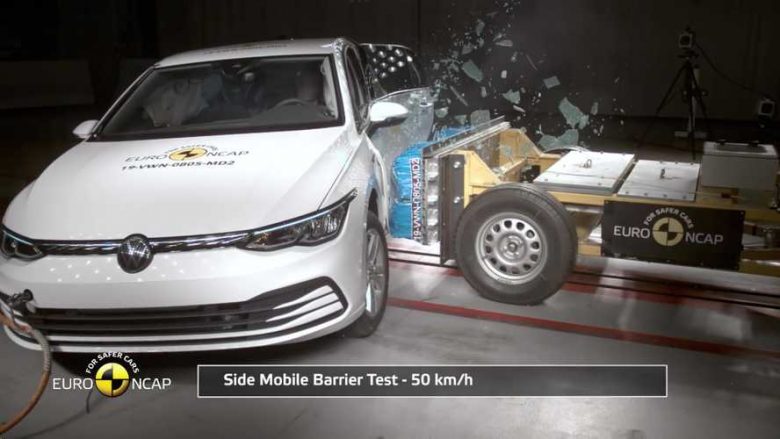 Volkswagen Golf mori një maksimum prej pesë yjeve në testin e sigurisë, megjithëse kishte edhe probleme!