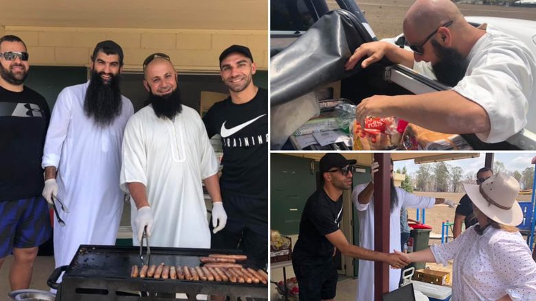 Një grup muslimanësh udhëtojnë për pesë orë për t’iu ofruar ushqime falas viktimave nga zjarri në Australi