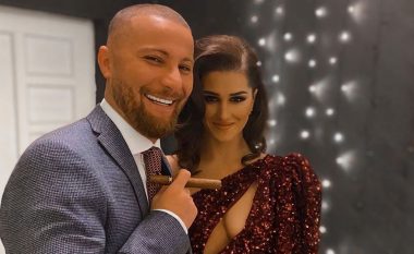 Lyrical Son publikon një fotografi përkrah bashkëshortes nga dasma e MC Kreshës
