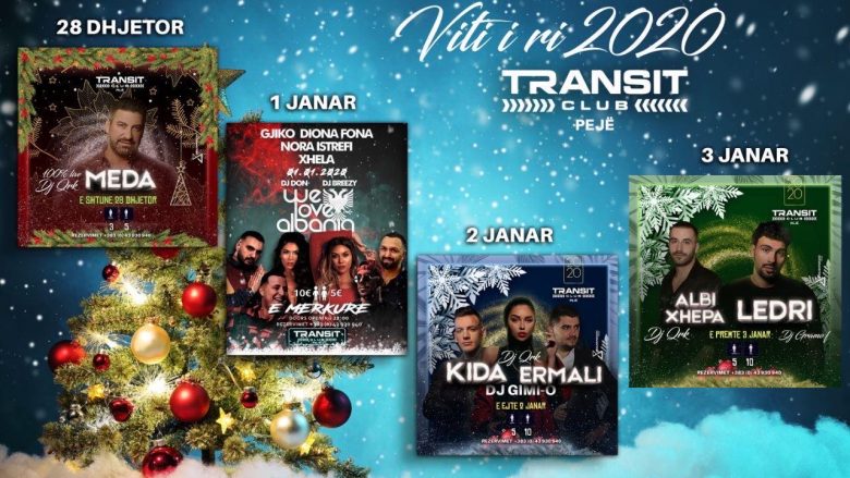 “Transit Club” me mbrëmje spektakolare për Vitin e Ri