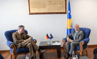 Haradinaj takon ambasadorin gjerman, bisedojnë për projekte të rëndësishme mes dy vendeve