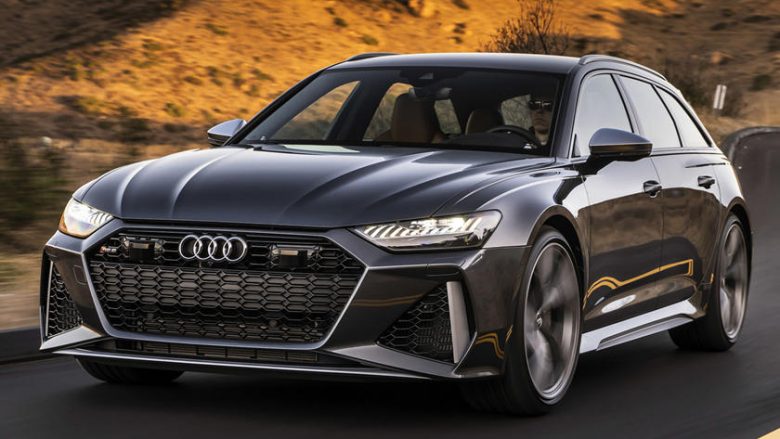 Audi RS6 Avant lëvizi nëpër autostradën gjermane me shpejtësi më madhe se limiti maksimal