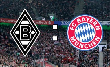 Formacionet zyrtare: Monchengladbach – Bayern Munich, përballja për kreun e tabelës