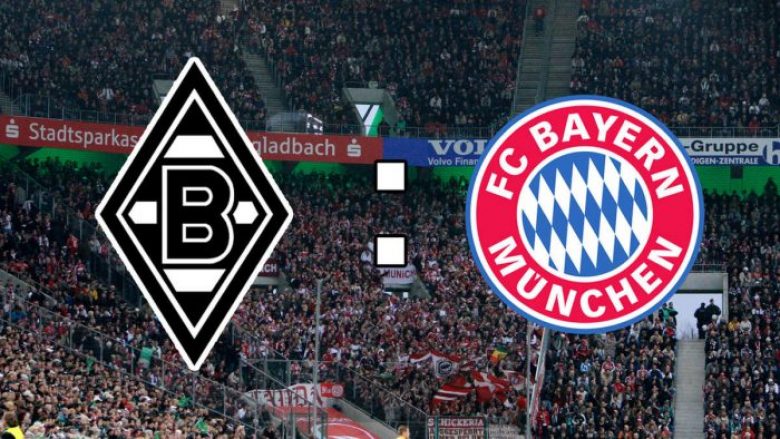 Formacionet zyrtare: Monchengladbach – Bayern Munich, përballja për kreun e tabelës