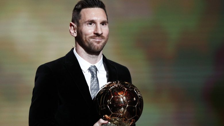 Lionel Messi, fiton Topin e Artë të gjashtë në karrierë