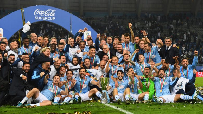 Lazio e Thomas Strakoshës mposht Juventusin dhe fiton Superkupën e Italisë