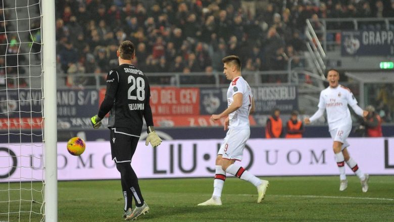 Notat e lojtarëve: Bologna 2-3 Milan, Piatek më i miri