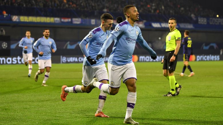 Notat e lojtarëve: Dinamo Zagreb 1-4 Manchester City, Jesus më i dalluari