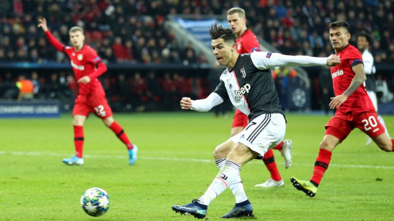 Juventusi fiton ndaj Bayer Leverkusenit, Ronaldo gjen golin