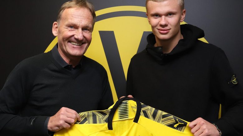 Drejtori sportiv i Borussia Dortmund, Zorc: Haaland i lumtur te ne, nuk do të largohet
