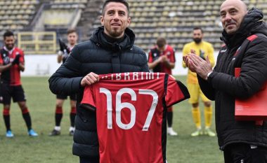 Besart Ibraimi, golashënuesi më i madh në histori të kampionatit maqedonas: Krenar për rekordin, por synoj të vazhdoj të shënoj