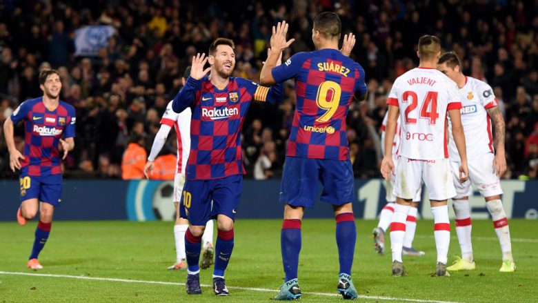 Barcelona mposht me rezultat të thellë Mallorcan, Messi shënon het-trik