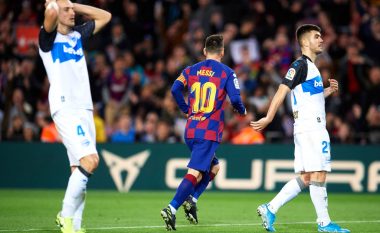 Messi me rekord absolut, për herë të nëntë shënon mbi 50 gola brenda vitit