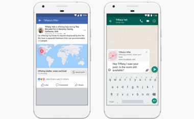 Opsioni i Facebookut për raportimin e fatkeqësive natyrore zgjerohet edhe në WhatsApp