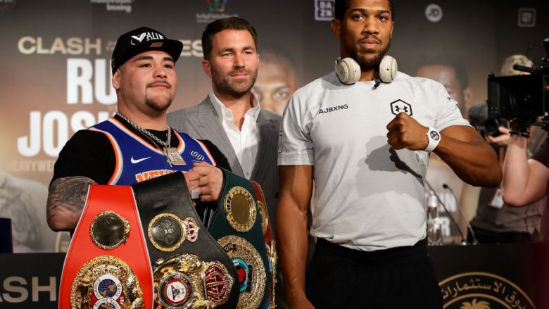 Boksierë e ish-boksierë parashikojnë fituesin në rimeçin në mes Anthony Joshuas dhe Andy Ruizit