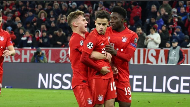 Bayern Munich e mbyll fazën e grupeve me të gjitha fitore, Tottenham dorëzohet përballë bavarezëve