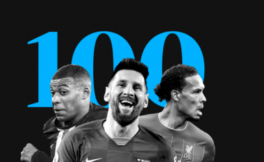The Guardian ka shpallur listën e 100 futbollistëve më të mirë të vitit 2019 - Messi i pari, shumë befasi në renditje