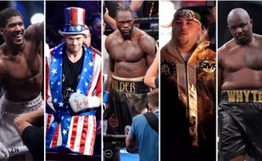 Renditja e top pesë boksierëve në peshat e rënda – Ruiz i pesti, Fury i dyti