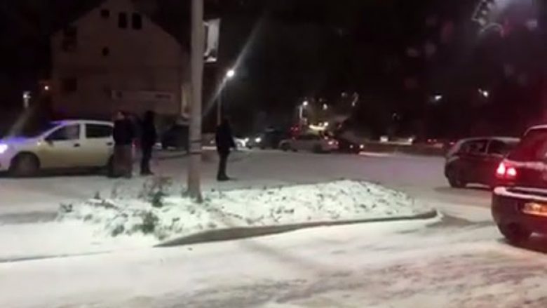Bora shkakton telashe, katër aksidente vetëm në një rrugë në Prishtinë