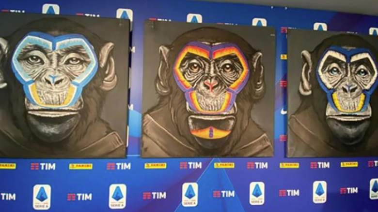 Paraqitja e tre majmunëve si ilustrim kundër racizmit – shkakton rrëmujë në Itali