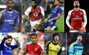 Rival lokal, por jo të urryer – Formacioni më i mirë me lojtarët yje që kanë luajtur për Arsenalin dhe Chelsean
